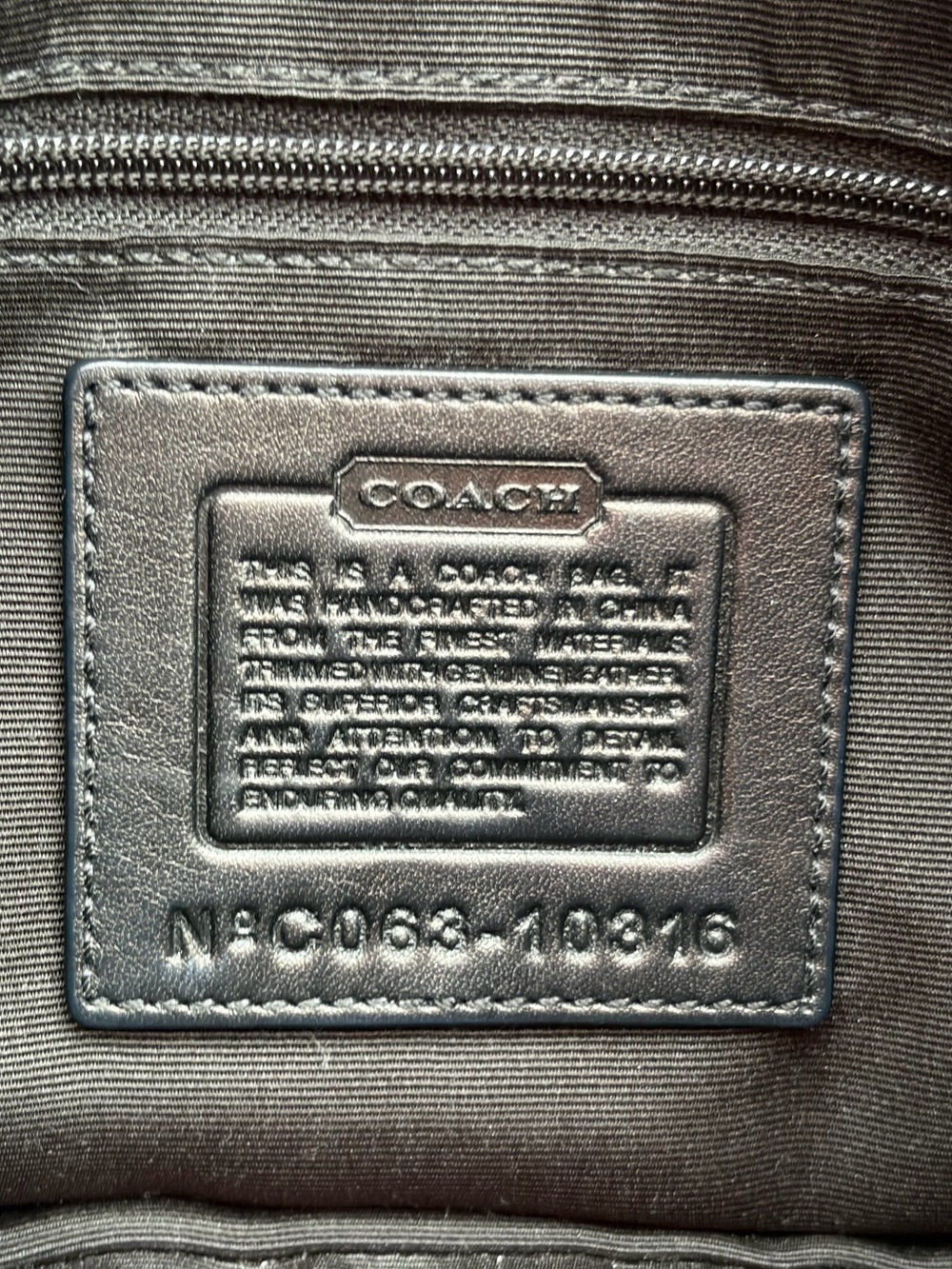 Vintage COACH Soho Flap Shoulder Bag Black Leather 10316 - Picture 9 of 17